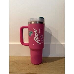 Alani Nu Cup Quencher Pink 40 oz. Water Tumbler No Straw Energy Drink
